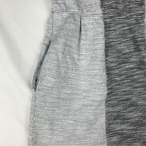 Edme + Esyltte women's large gray mini dress anthropologie white casual cap crew - Picture 5 of 9